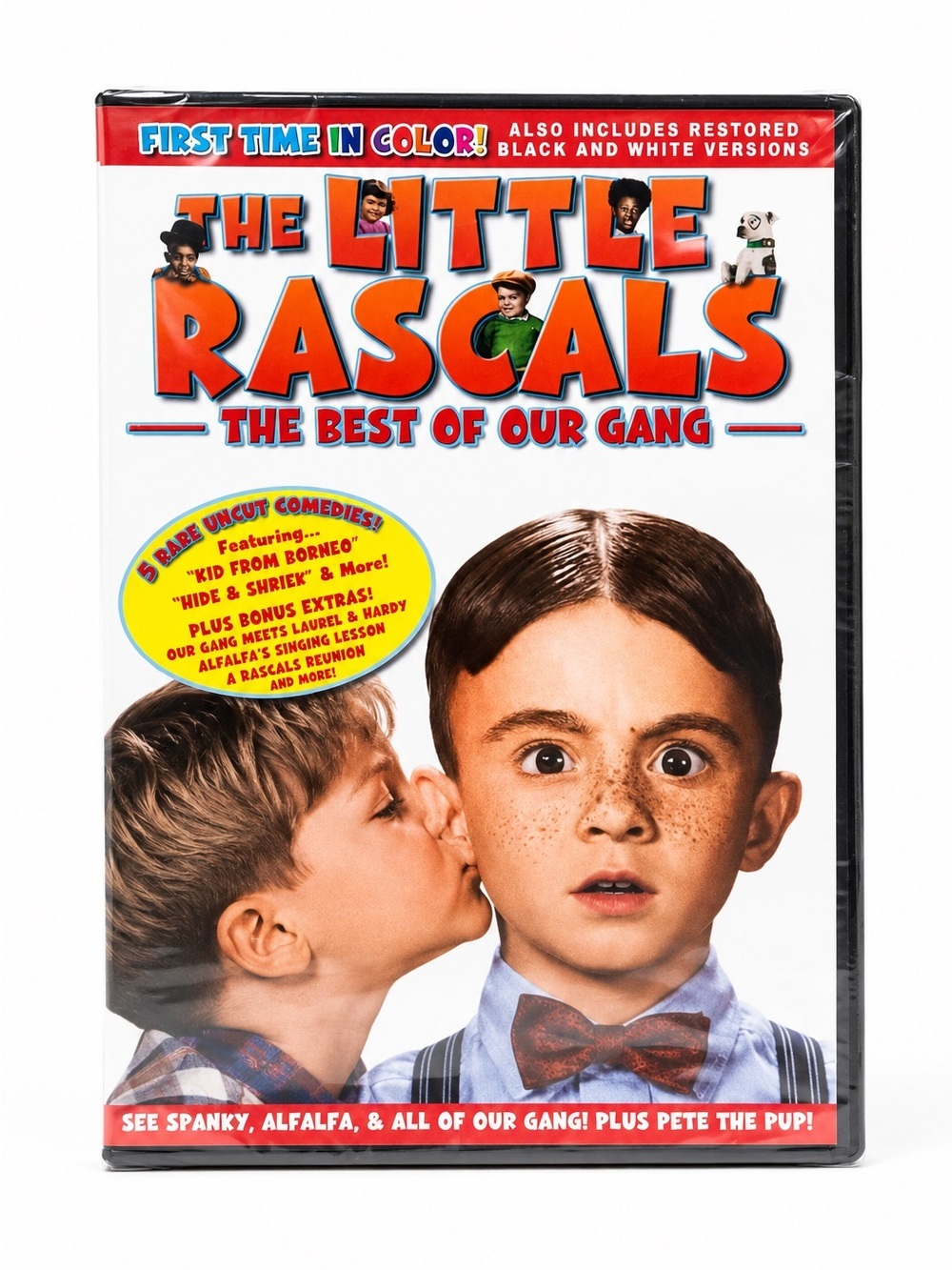 The Little Rascals Best of Our Gang DVD Factory Sealed First Time in Color